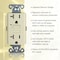 Faith Self-Test 20A TR GFCI Outlet Receptacle, Light Almond, PK 3 GLS-20ATR-LA-03 - alternate 2